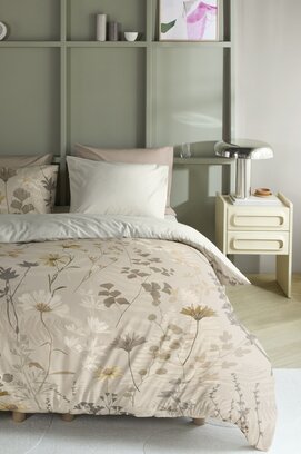 Beddinghouse Dekbedovertrek Elze Naturel 260x200/220 cm