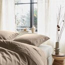 Beddinghouse Beddinghouse Dekbedovertrek Osiris Taupe 260x200/220 cm