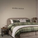 Rivièra Maison Rivièra Maison Dekbedovertrek Elliot Groen 240x200/220 cm