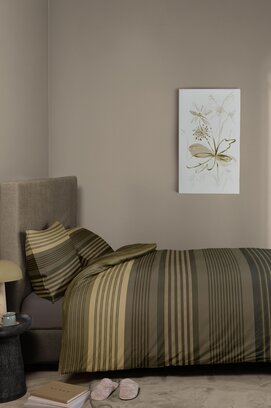 Beddinghouse Dekbedovertrek Daphne Groen 200x200/220 cm