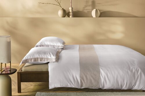 Beddinghouse Beddinghouse Dekbedovertrek Bakthi Zand 260x200/220 cm