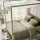Beddinghouse Beddinghouse Dekbedovertrek Senta Naturel 200x200/220 cm