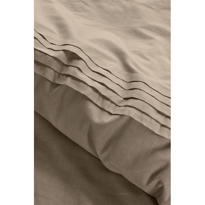 Beddinghouse Dekbedovertrek Osiris Taupe 140x200/220 cm