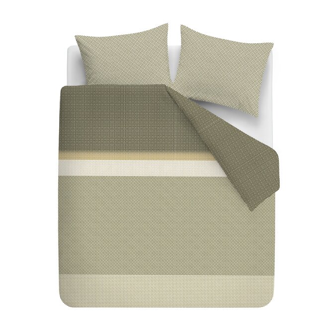 Beddinghouse Dekbedovertrek Jente Groen 140x200/220 cm