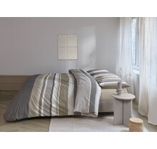 Beddinghouse Dekbedovertrek Nyls Grijs 140x200/220 cm