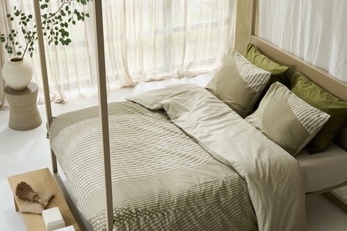 Beddinghouse Beddinghouse Dekbedovertrek Senta Naturel 260x200/220 cm