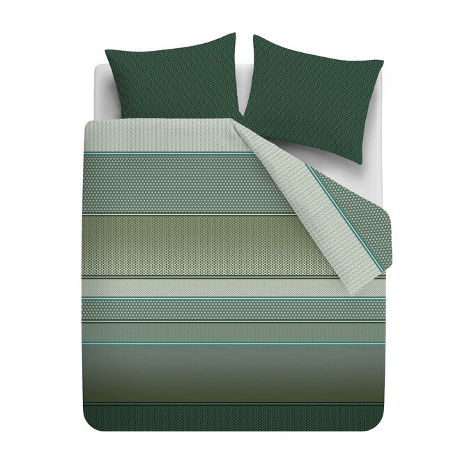Beddinghouse Dekbedovertrek Anubis Groen 240x200/220 cm