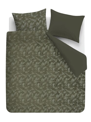 Rivièra Maison Rivièra Maison Dekbedovertrek Sanu Olive Green 240x200/220 cm