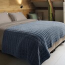 Beddinghouse Beddinghouse Cosy Bedsprei Blauw 150x200 cm