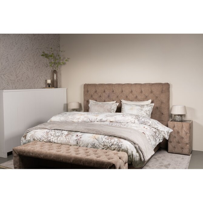 Rivièra Maison Dekbedovertrek Aven Zand 140x200/220 cm