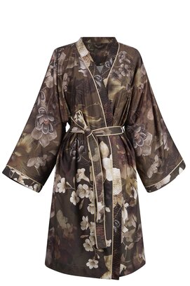 Kardol by Beddinghouse Velutini Kimono Bruin L/XL