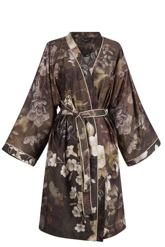 Kardol Kardol by Beddinghouse Velutini Kimono Bruin L/XL