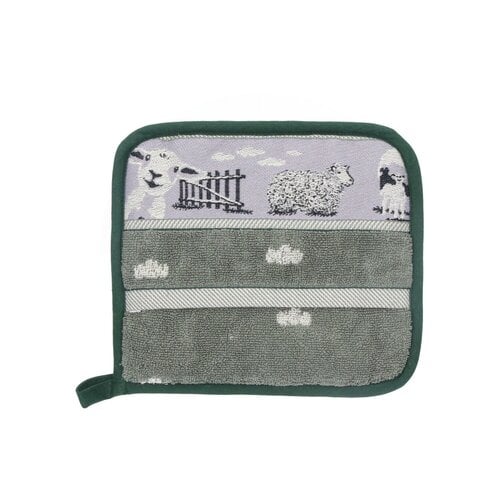 Bunzlau Castle Bunzlau Castle Sheep pannenlap 23x19 Dark Green