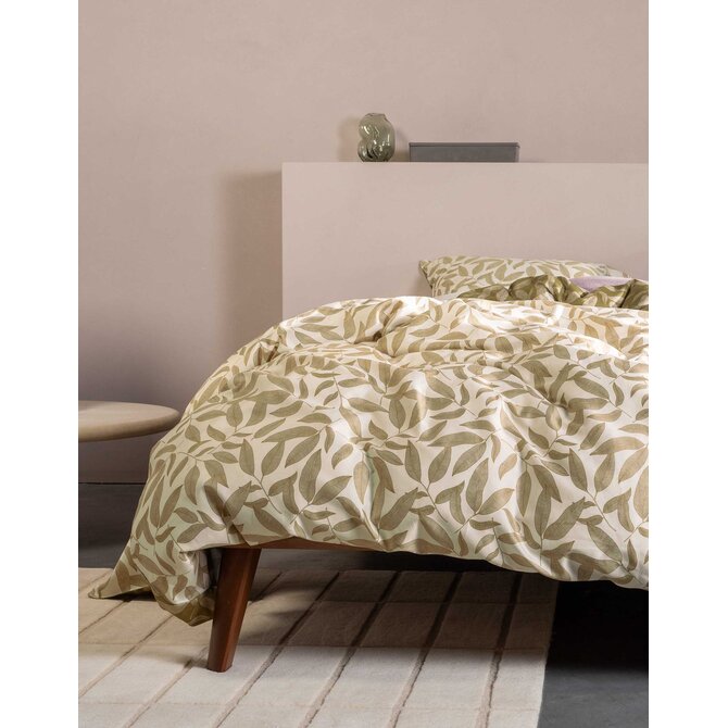 Essenza Clea Dekbedovertrek Cedar green 140x200/220