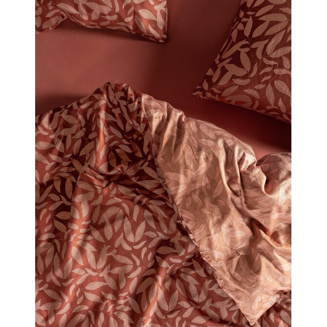 Essenza Clea dekbedovertrek 240x200/220 Terracotta