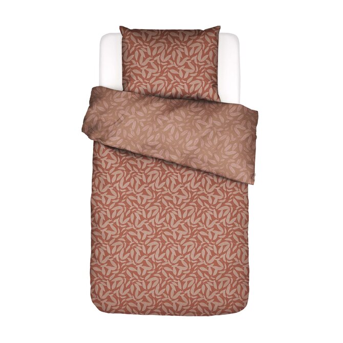 Essenza Clea dekbedovertrek 240x200/220 Terracotta