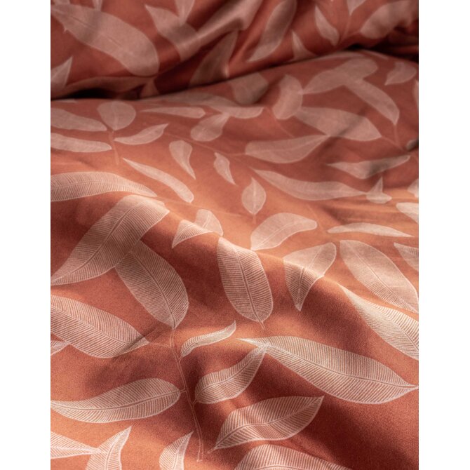 Essenza Clea dekbedovertrek 200x200/220 Terracotta