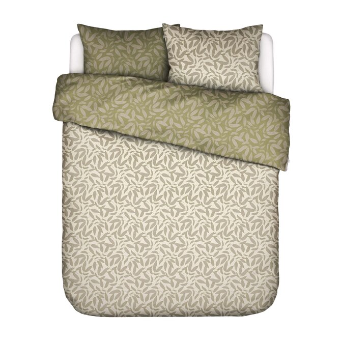 Essenza Clea Dekbedovertrek Cedar green 200x200/220