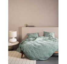 Essenza Claudine Dekbedovertrek Dusty teal 260x200/220