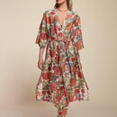 Essenza Essenza Ilona Florentien Kimono M Lobster pink
