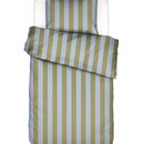 Essenza Essenza Minte Stripe Dekbedovertrek Cedar green - Ice blue 260x200/220