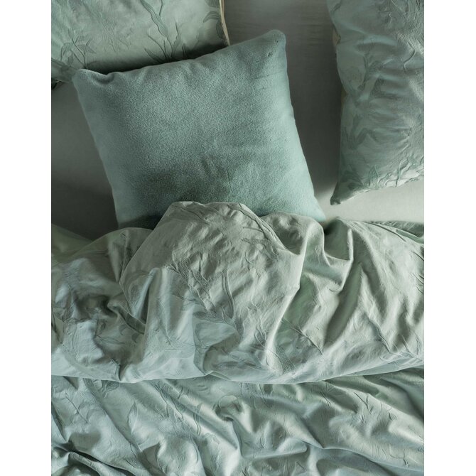 Essenza Claudine Dekbedovertrek Dusty teal 200x200/220