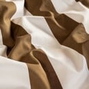 Essenza Essenza Minte Stripe Dekbedovertrek Slate brown - Vanilla 200x200/220
