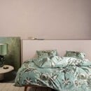Essenza Essenza Florean Dekbedovertrek Dusty teal 200x200/220