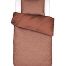 Essenza Essenza Raye Dekbedovertrek Terracotta 240x200/220
