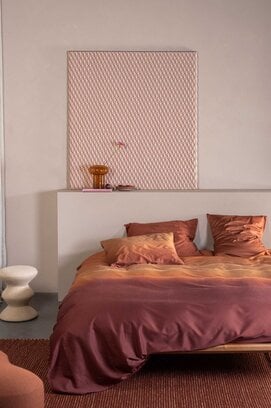 Essenza Lunare Dekbedovertrek Terracotta 140x200/220