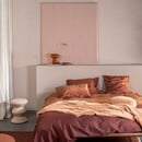 Essenza Essenza Lunare Dekbedovertrek Terracotta 140x200/220