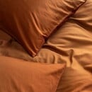 Essenza Essenza Lunare Dekbedovertrek Terracotta 140x200/220