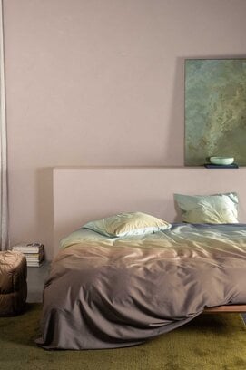 Essenza Lunare Dekbedovertrek Dusty teal 200x200/220