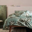 Essenza Essenza Florean Dekbedovertrek Dusty teal 140x200/220
