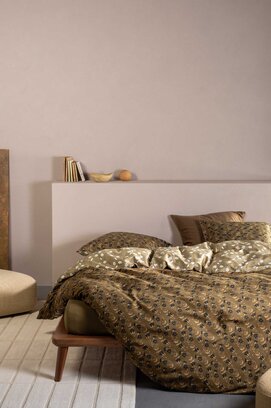 Essenza Suri Dekbedovertrek Slate brown 200x200/220