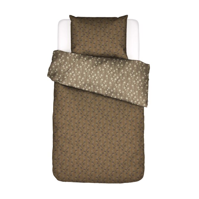 Essenza Suri Dekbedovertrek Slate brown 200x200/220