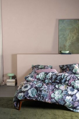 Essenza Violesta Dekbedovertrek Anthracite 260x200/220