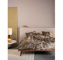 Essenza Lucienne Dekbedovertrek Slate brown 240x200/220