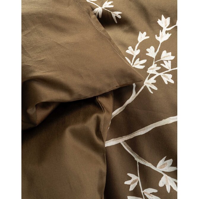 Essenza Lucienne Dekbedovertrek Slate brown 240x200/220