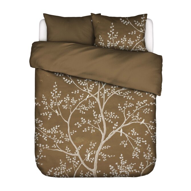 Essenza Lucienne Dekbedovertrek Slate brown 240x200/220