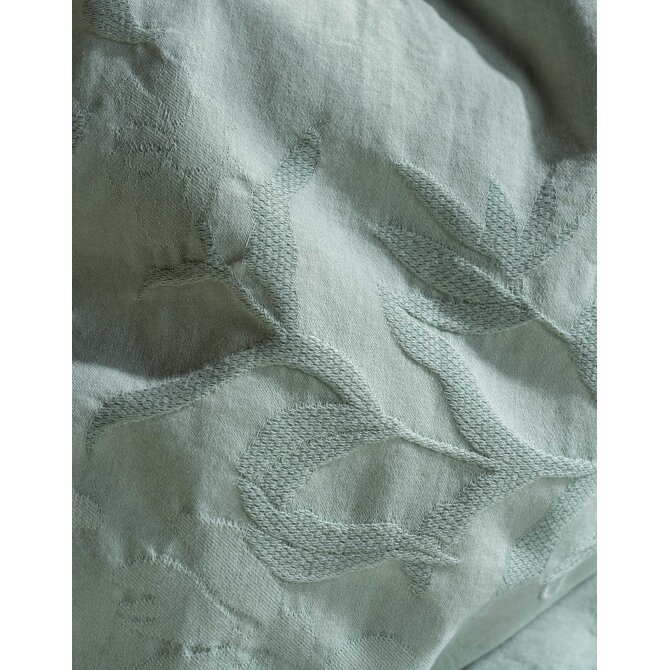 Essenza Claudine Dekbedovertrek Dusty teal 140x200/220