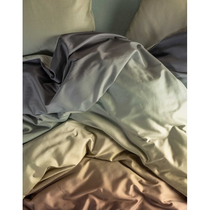 Essenza Lunare Dekbedovertrek Dusty teal 240x200/220