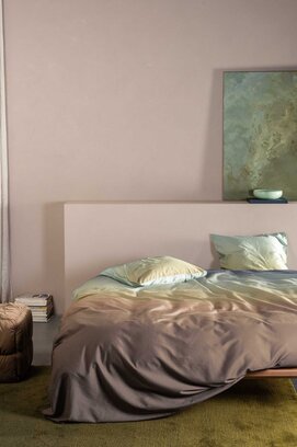 Essenza Lunare Dekbedovertrek Dusty teal 140x200/220