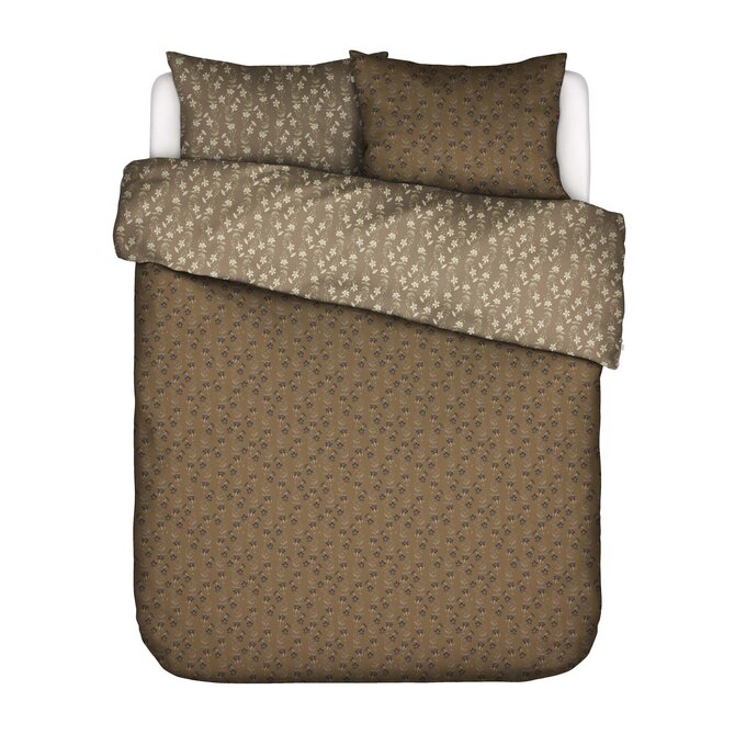 Essenza Suri Dekbedovertrek Slate brown 240x200/220