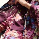 Essenza Essenza Ilona Violesta Kimono XXL Mauve wine