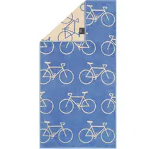 Cawö Velo Allover Fahrrad 6299 Handdoek capri 50x100