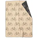 Cawö Cawö Velo Edition Allover Fahrrad 62990 Woonplaid beige 150x200