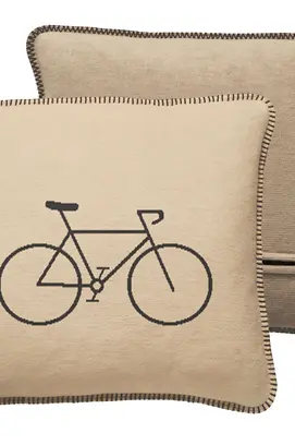 Cawö Velo Edition Fahrrad 62980 Kussenhoes beige 50x50