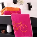 Cawö Cawö Velo Fahrrad 6298 Douchelaken pink 70x140