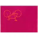 Cawö Cawö Velo Fahrrad 6298 Handdoek pink 50x100